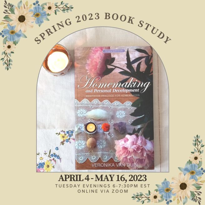 Our Spring Book Study in partnership with LifeWays Ontario! See events for more details